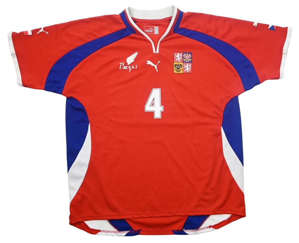 2000-02 CZECH REPUBLIC *NEDVED* SHIRT XL