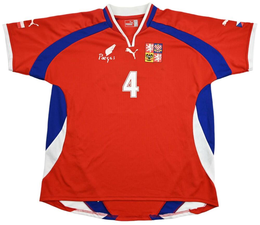 2000-02 CZECH REPUBLIC *NEDVED* SHIRT XL