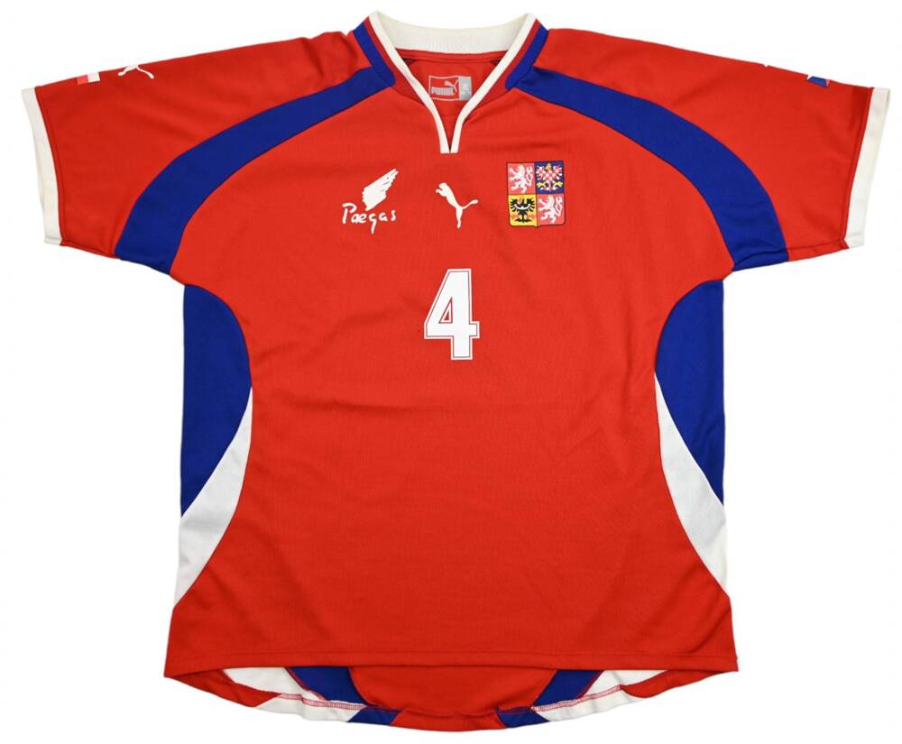 2000-02 CZECH REPUBLIC *NEDVED* SHIRT XL