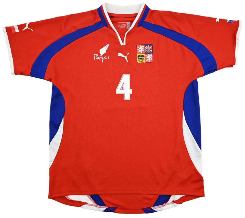 2000-02 CZECH REPUBLIC *NEDVED* SHIRT XL