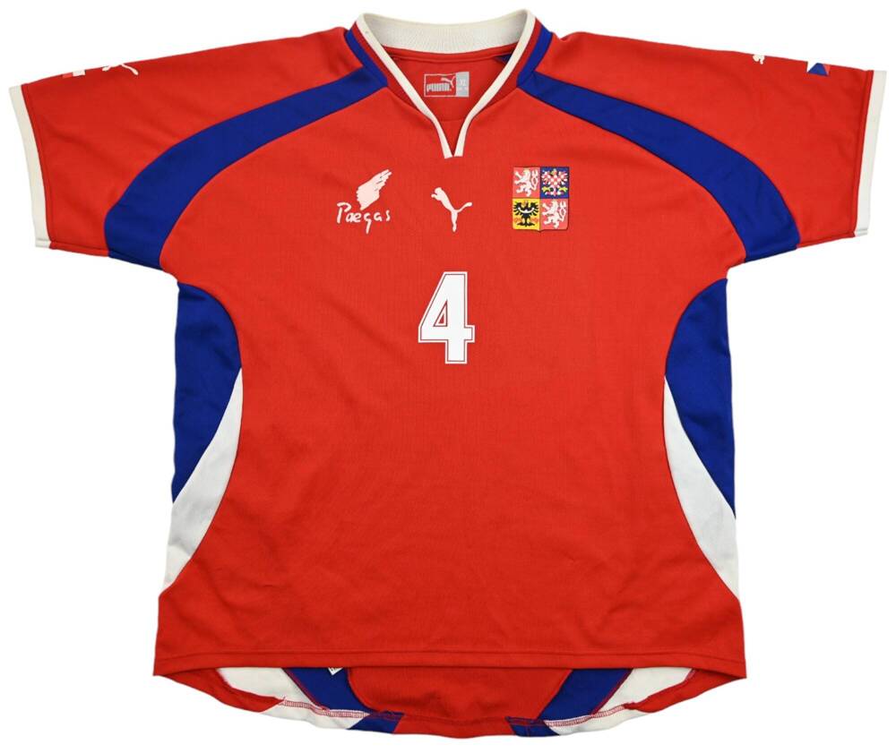 2000-02 CZECH REPUBLIC *NEDVED* SHIRT XL