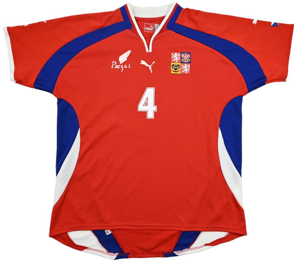 2000-02 CZECH REPUBLIC *NEDVED* SHIRT XL