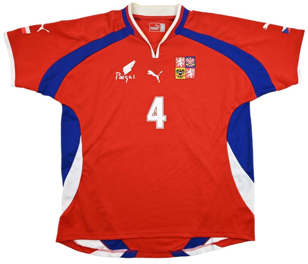 2000-02 CZECH REPUBLIC *NEDVED* SHIRT XL