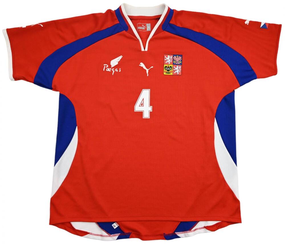 2000-02 CZECH REPUBLIC *NEDVED* SHIRT XL