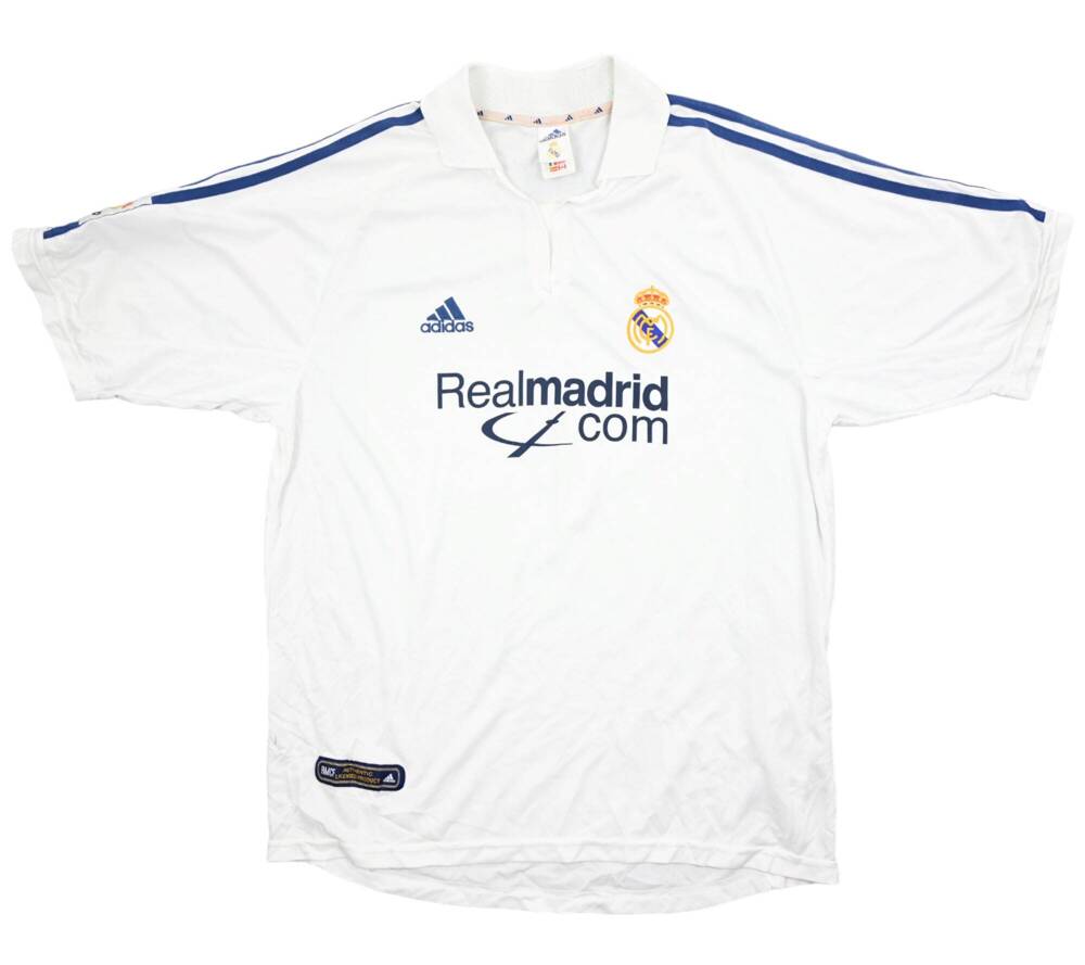 2001-02 REAL MADRID *RAUL* SHIRT L