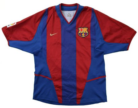 2002-03 FC BARCELONA SHIRT XL