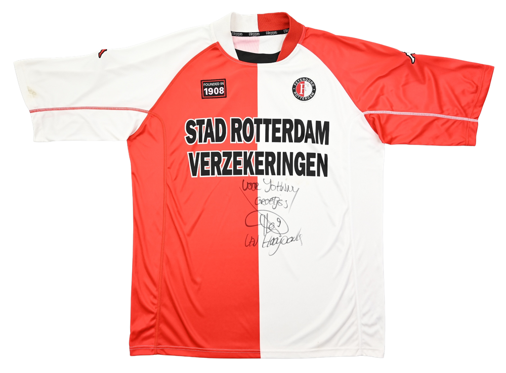 2002-03 FEYENOORD ROTTERDAM SHIRT XL