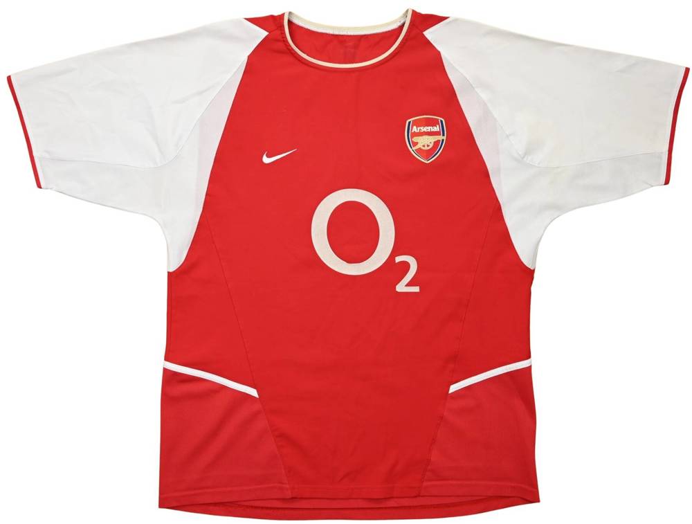 2002-04 ARSENAL LONDON SHIRT XL