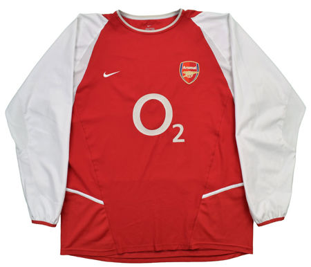 2002-04 ARSENAL LONDON SHIRT XL