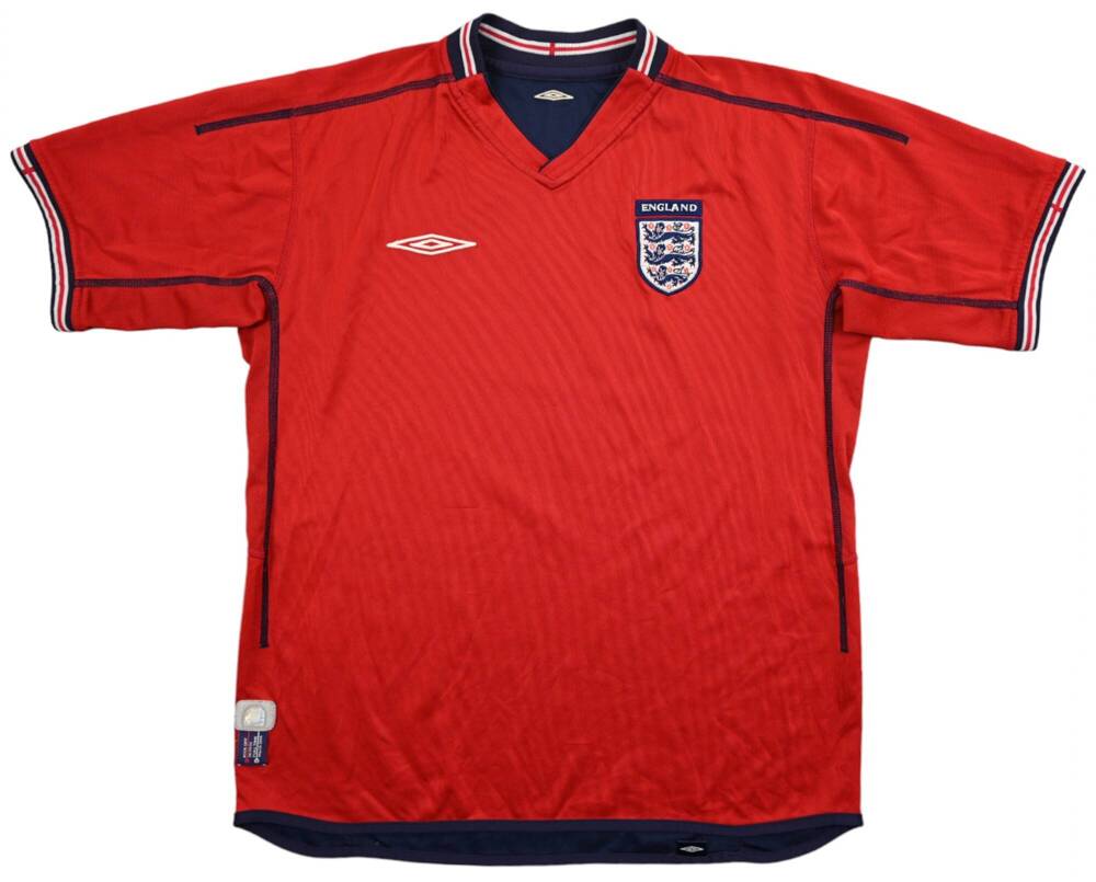 2002-04 ENGLAND SHIRT L