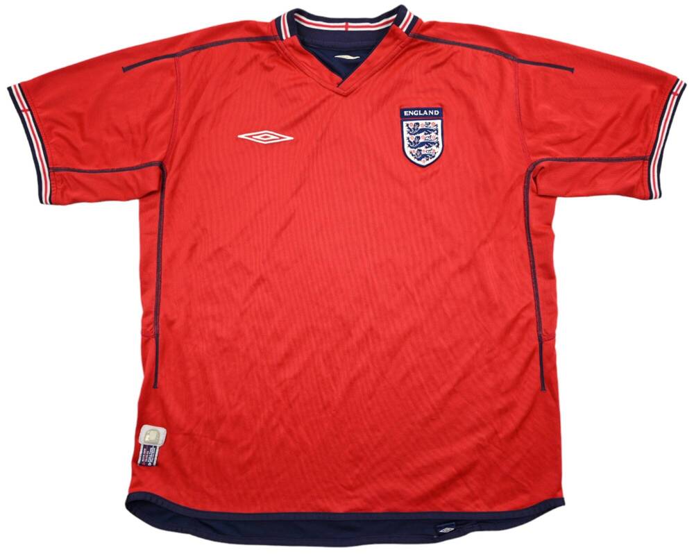 2002-04 ENGLAND SHIRT L