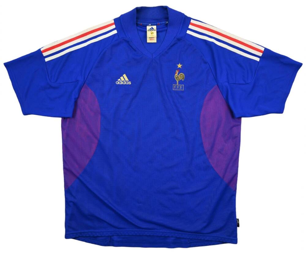 2002-04 FRANCE SHIRT XL