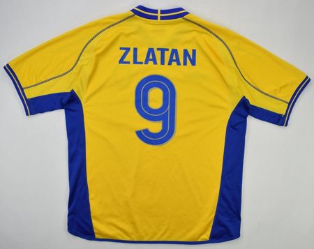 2003-04 SWEDEN *ZLATAN* SHIRT XL