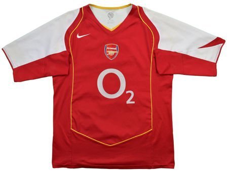 2004-05 ARSENAL LONDON SHIRT S