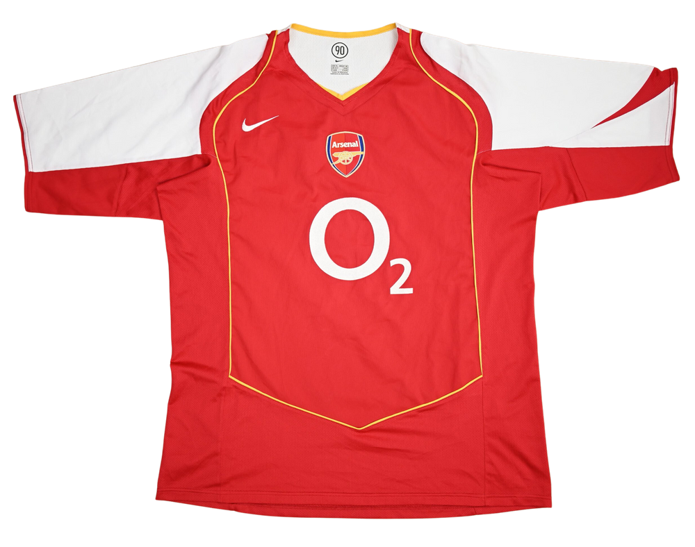 2004-05 ARSENAL LONDON SHIRT XL