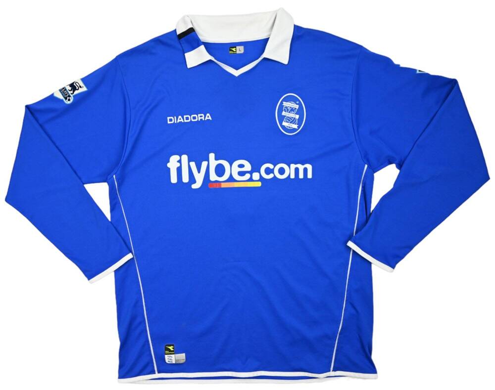 2004-05 BIRMINGHAM CITY *PENNANT* SHIRT LONGSLEEVE L