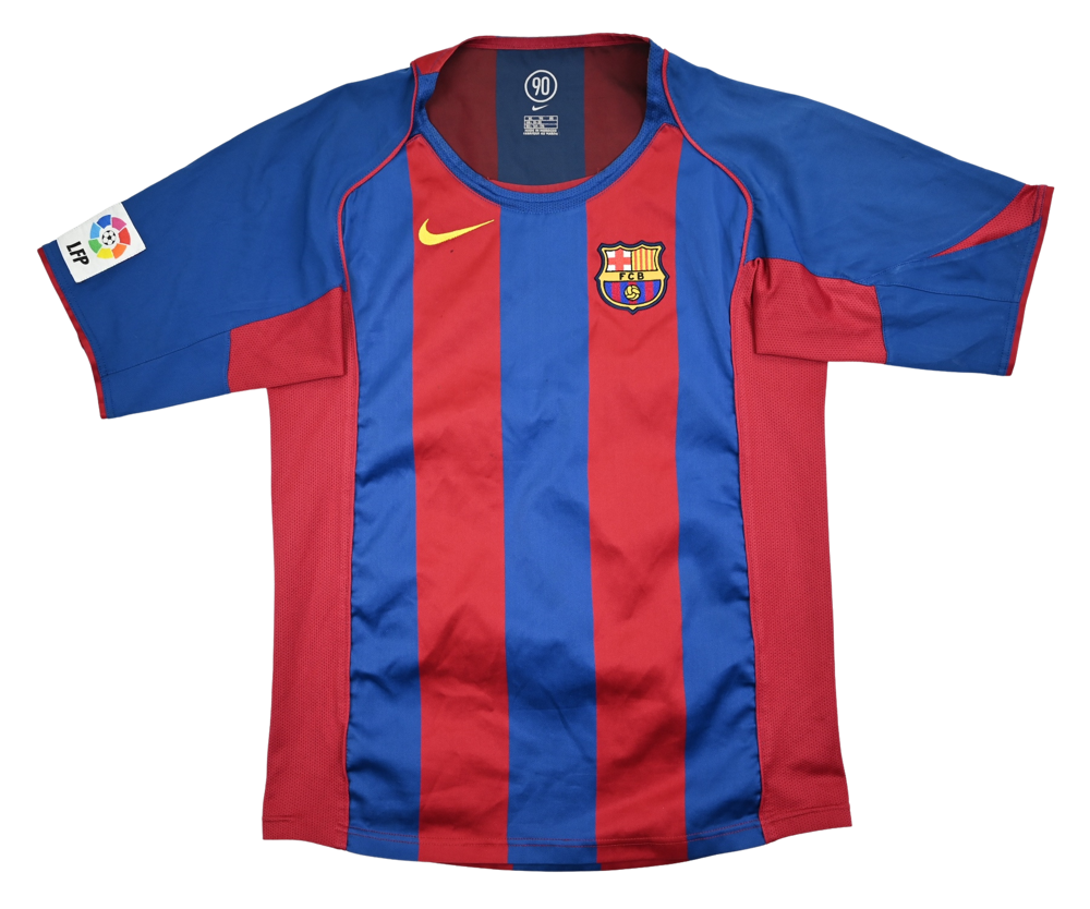 2004-05 FC BARCELONA SHIRT XL. BOYS