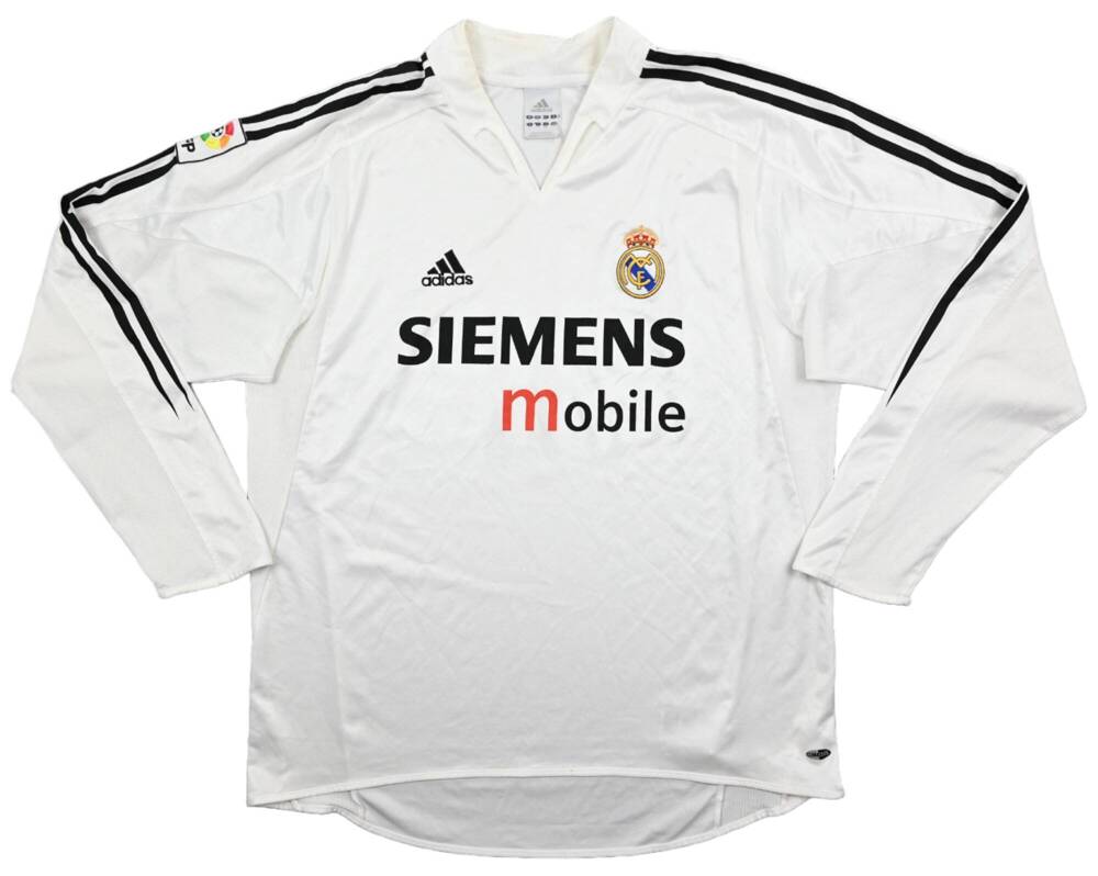 2004-05 REAL MADRID LONGSLEEVE L