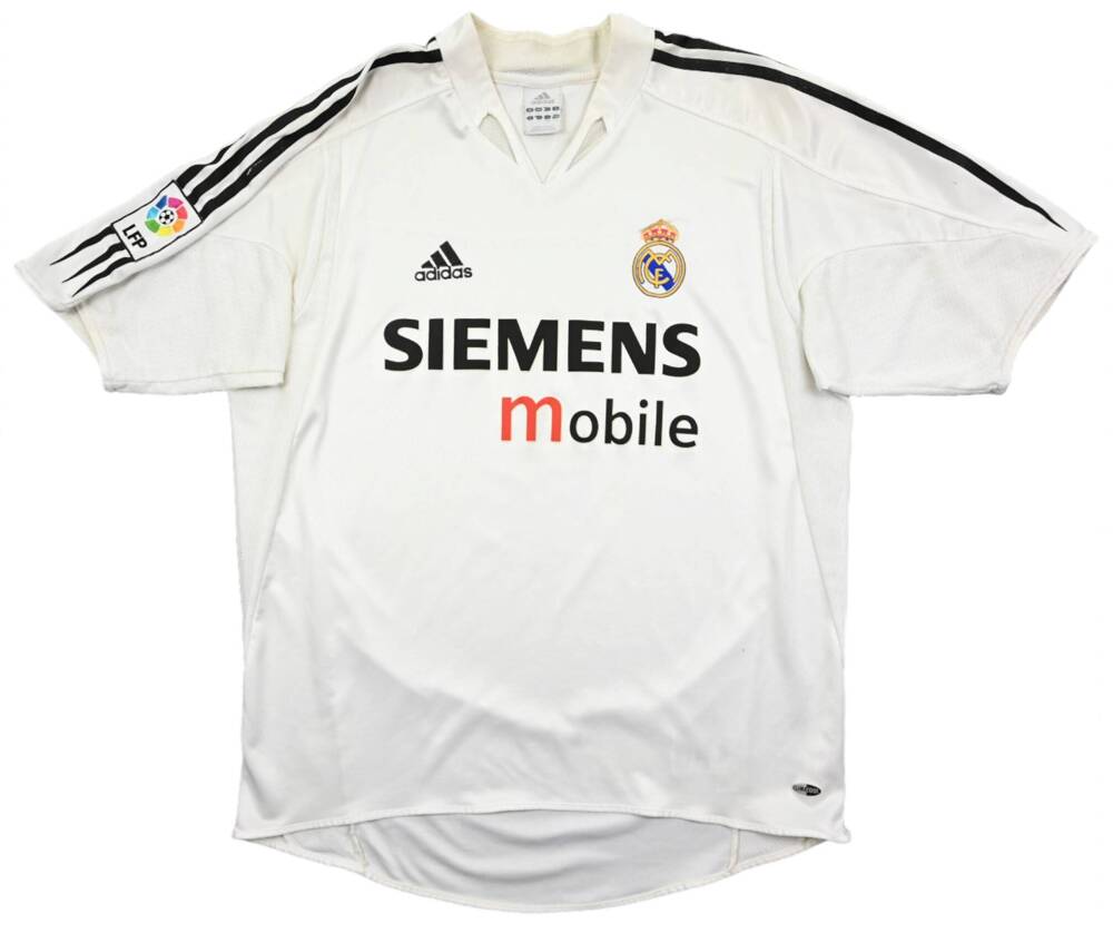 2004-05 REAL MADRID SHIRT L