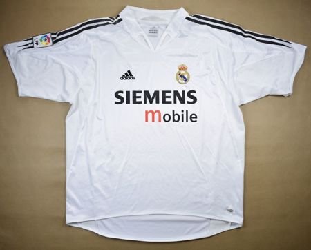 2004-05 REAL MADRID SHIRT XL