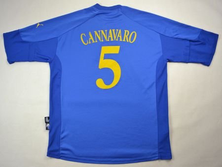2004-06 ITALY *CANNAVARO* SHIRT XL