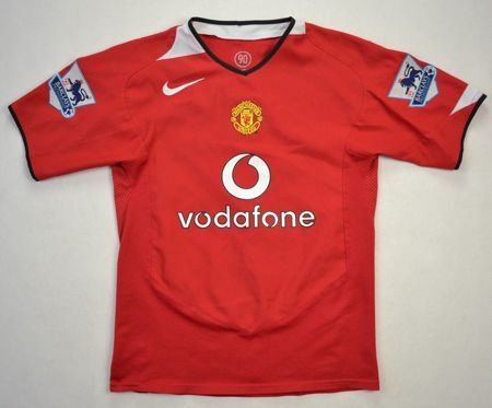 2004-06 MANCHESTER UNITED *RONALDO* SHIRT M BOYS Football / Soccer ...