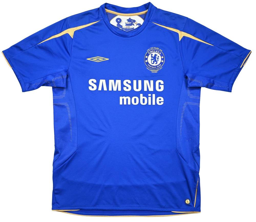 2005-06 CHELSEA LONDON SHIRT L