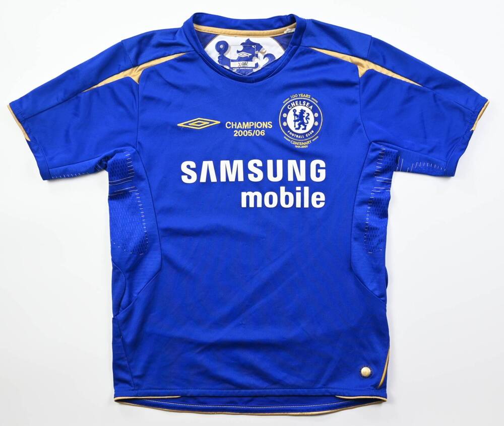 2005-06 CHELSEA LONDON SHIRT M. BOYS