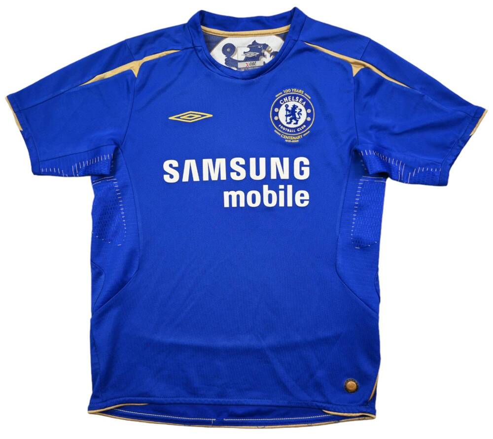 2005-06 CHELSEA LONDON SHIRT M. BOYS