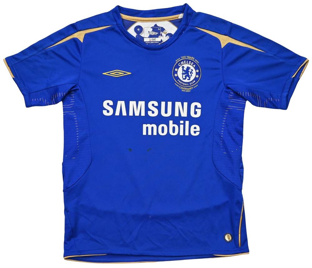 2005-06 CHELSEA LONDON SHIRT S. BOYS