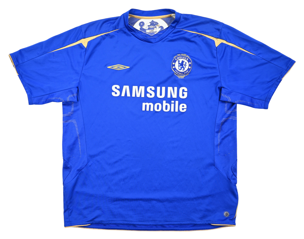 2005-06 CHELSEA LONDON SHIRT XXL