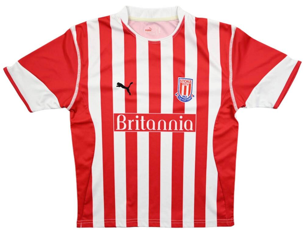 2005-06 STOKE CITY SHIRT L. BOYS