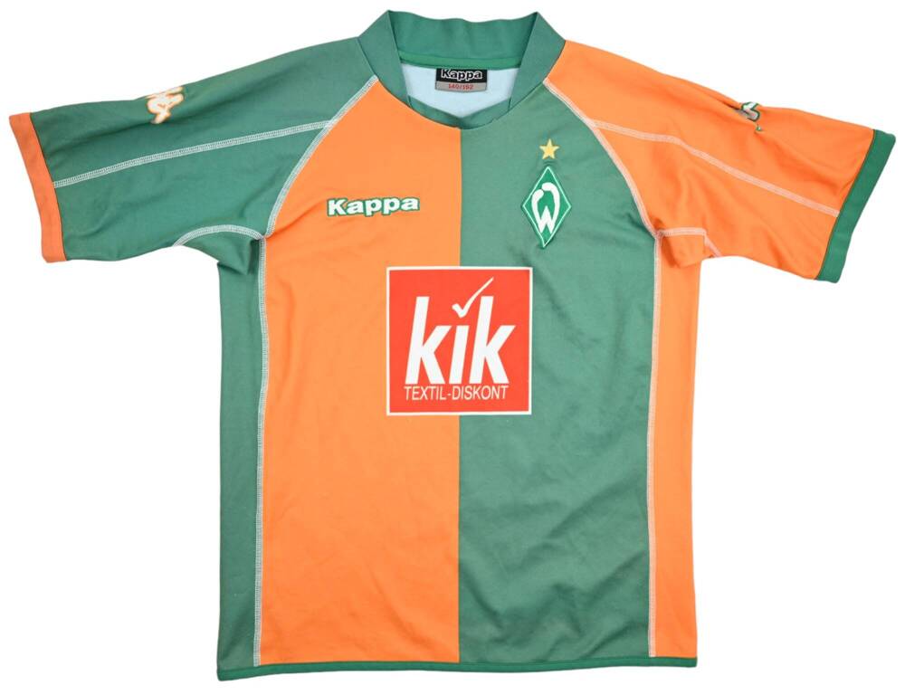 2005-06 WERDER BREMEN SHIRT XL. BOYS