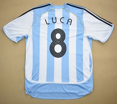 2005-07 ARGENTINA *LUCA* SHIRT L