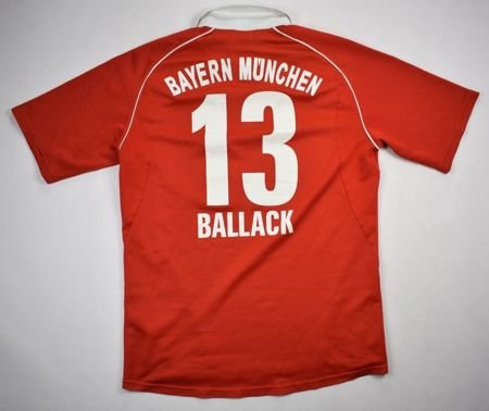 2006-07 BAYERN MUNCHEN *BALLACK* SHIRT M