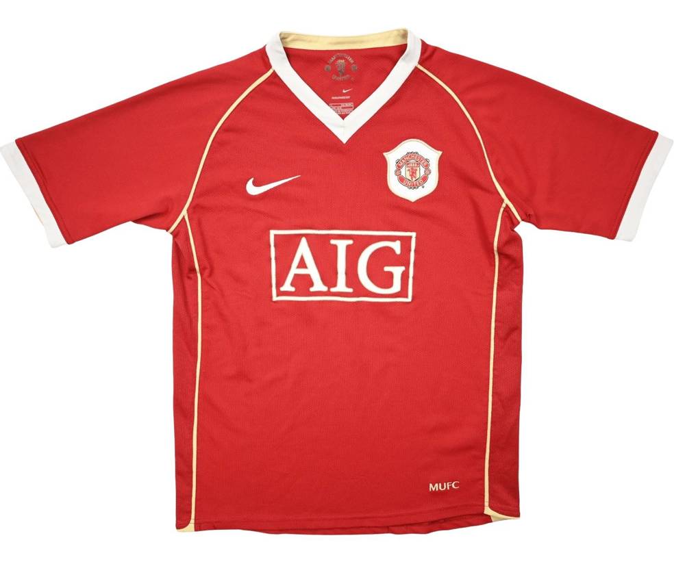 2006-07 MANCHESTER UNITED SHIRT L.BOYS