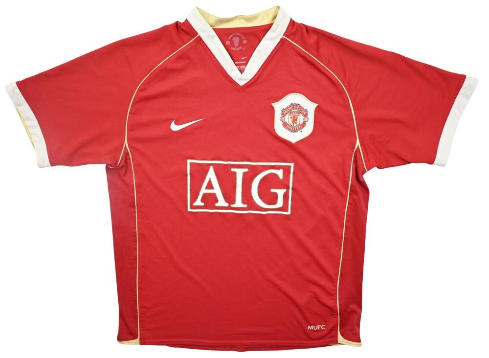 2006-07 MANCHESTER UNITED SHIRT M