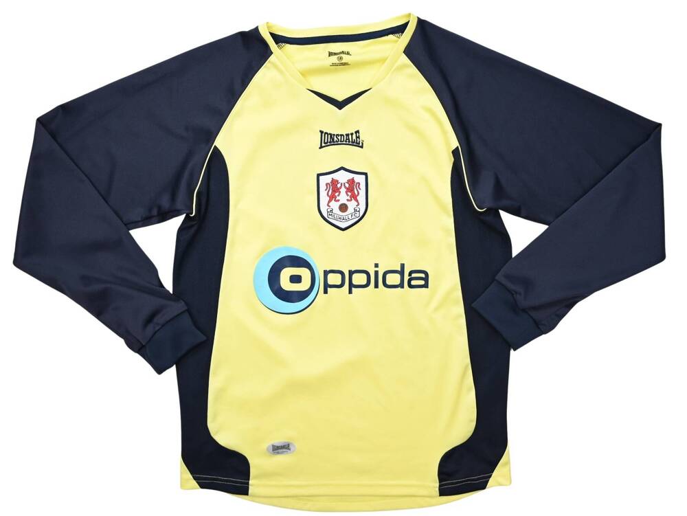 2006-07 MILLWALL FC GK SHIRT LONGSLEEVE L. BOYS