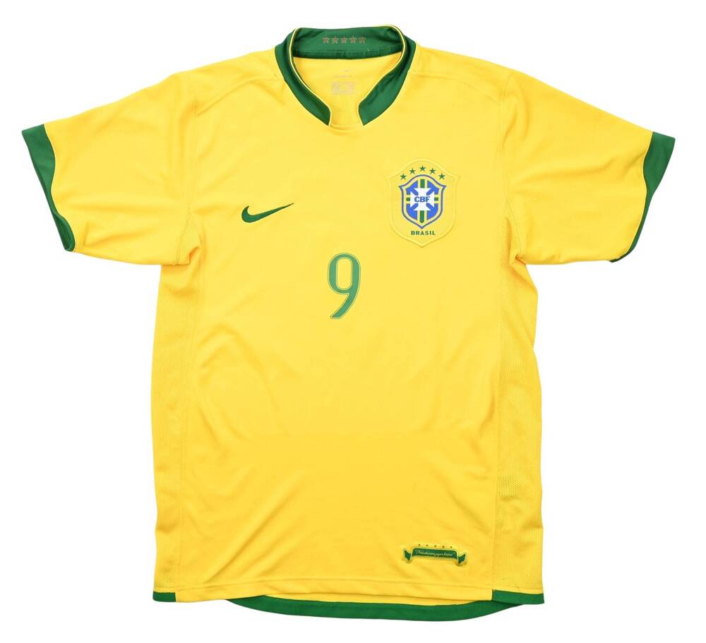 2006-08 BRAZIL *RONALDO* SHIRT S