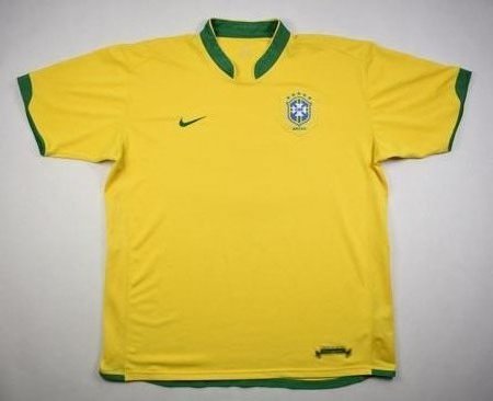 2006-08 BRAZIL SHIRT XXL