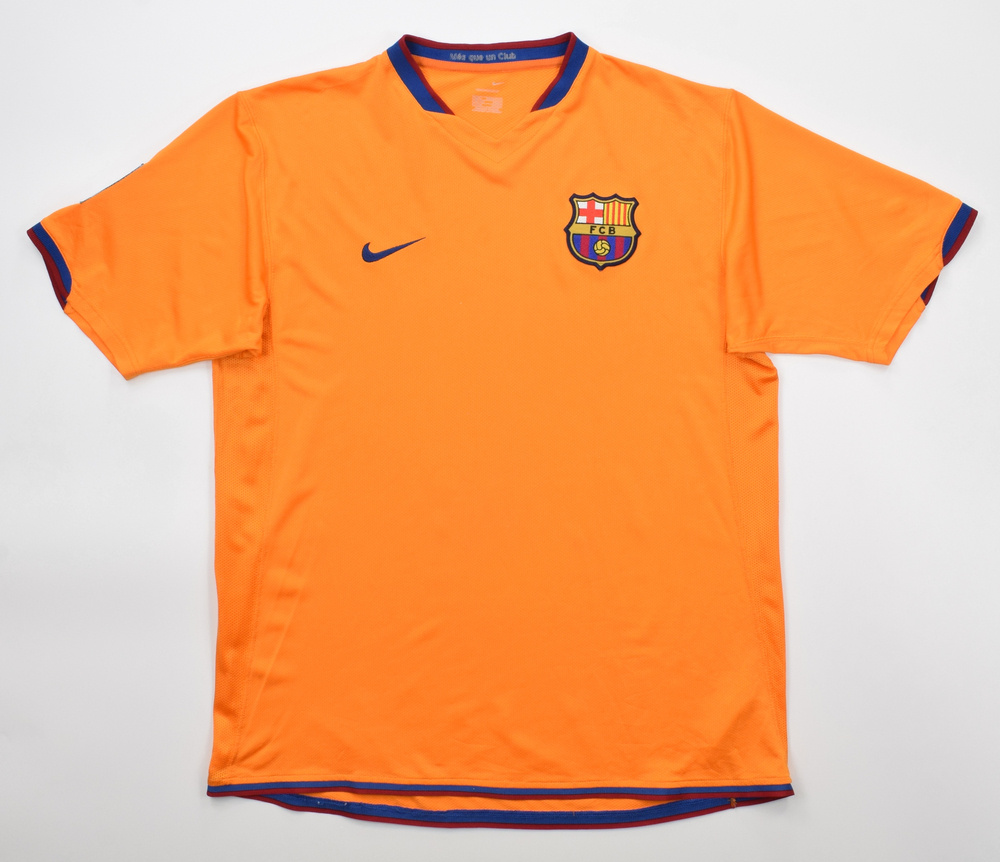 2006-08 FC BARCELONA SHIRT L