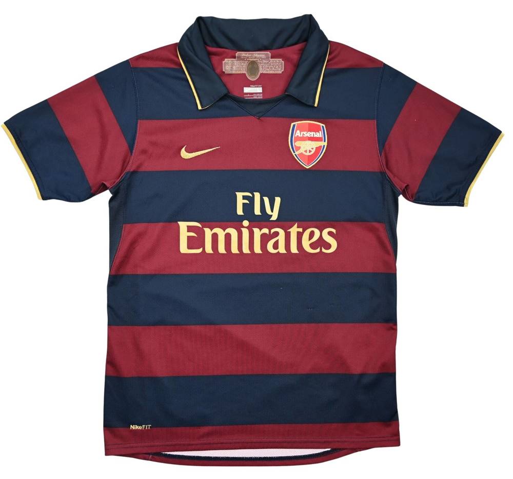 2007-08 ARSENAL LONDON SHIRT L. BOYS