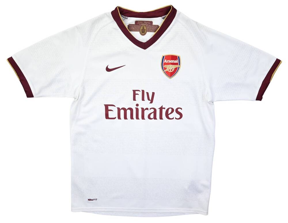 2007-08 ARSENAL LONDON SHIRT L. BOYS