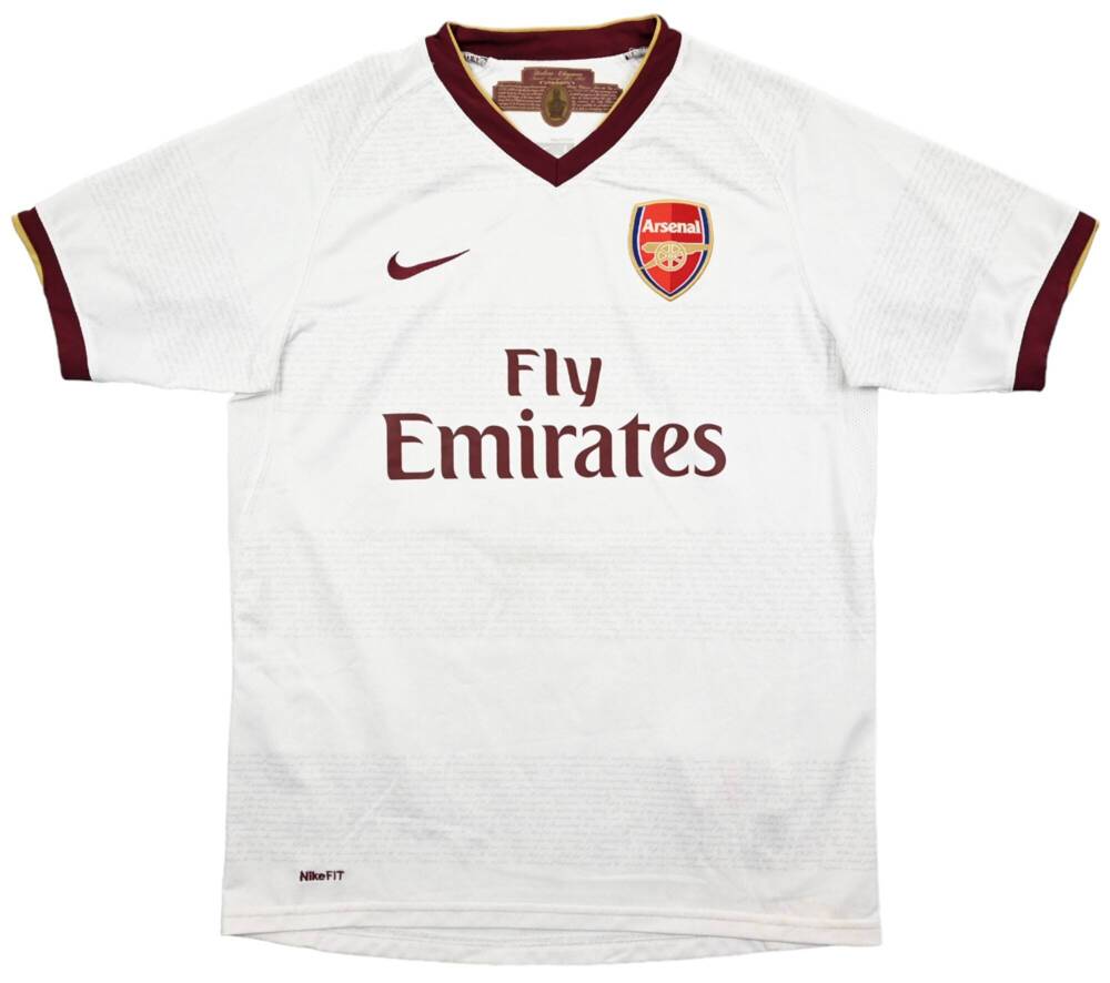 2007-08 ARSENAL LONDON SHIRT L. BOYS