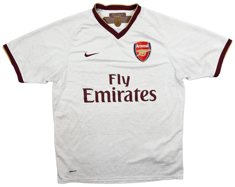 2007-08 ARSENAL LONDON SHIRT M