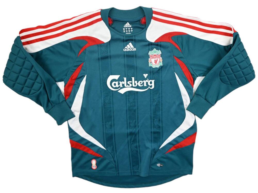 2007-08 LIVERPOOL GOALKEEPER SHIRT M. BOYS