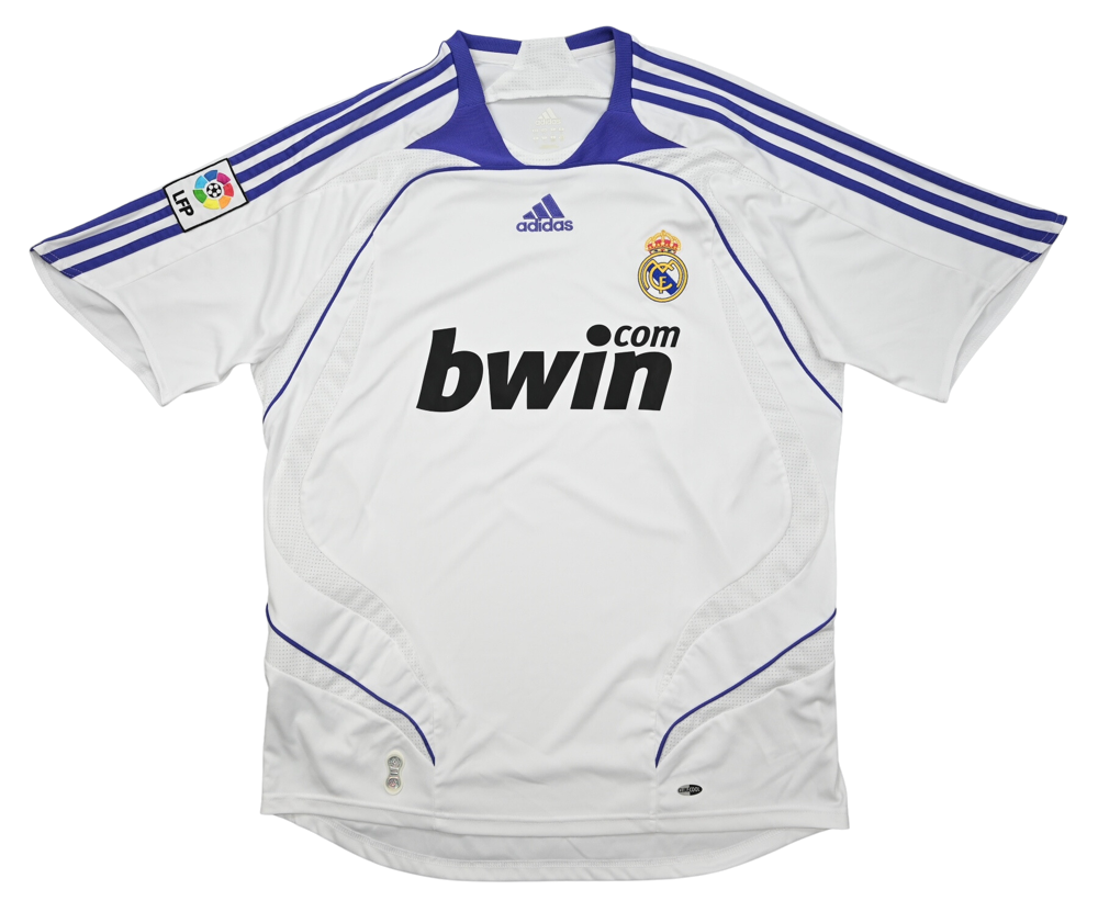 2007-08 REAL MADRID SHIRT L