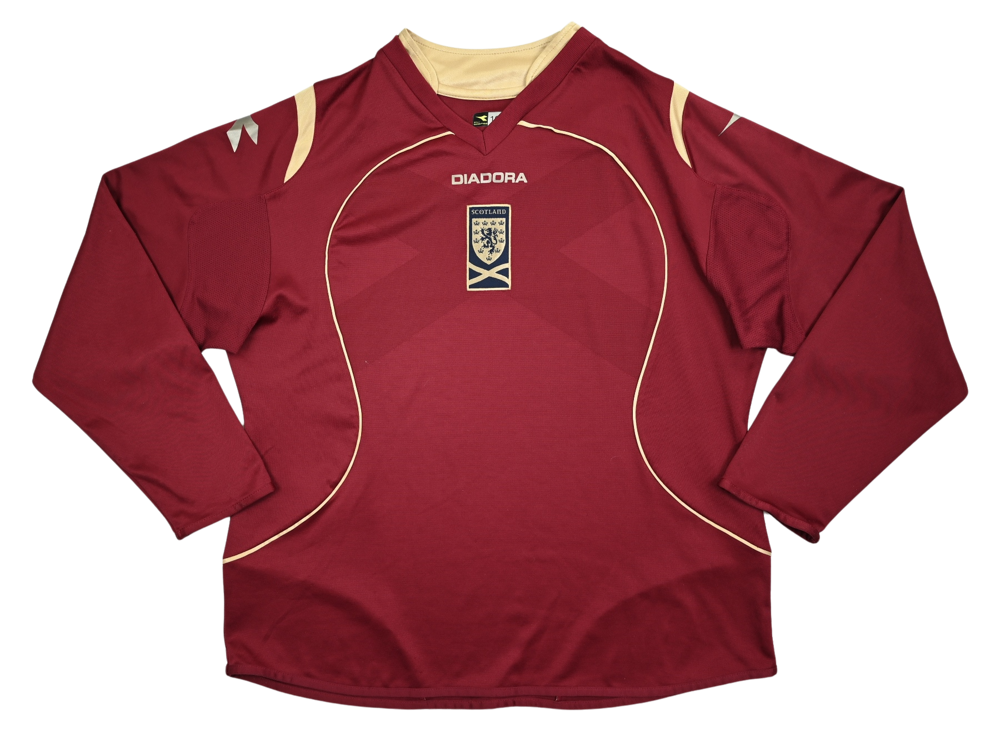 2007-08 SCOTLAND LONGSLEEVE L