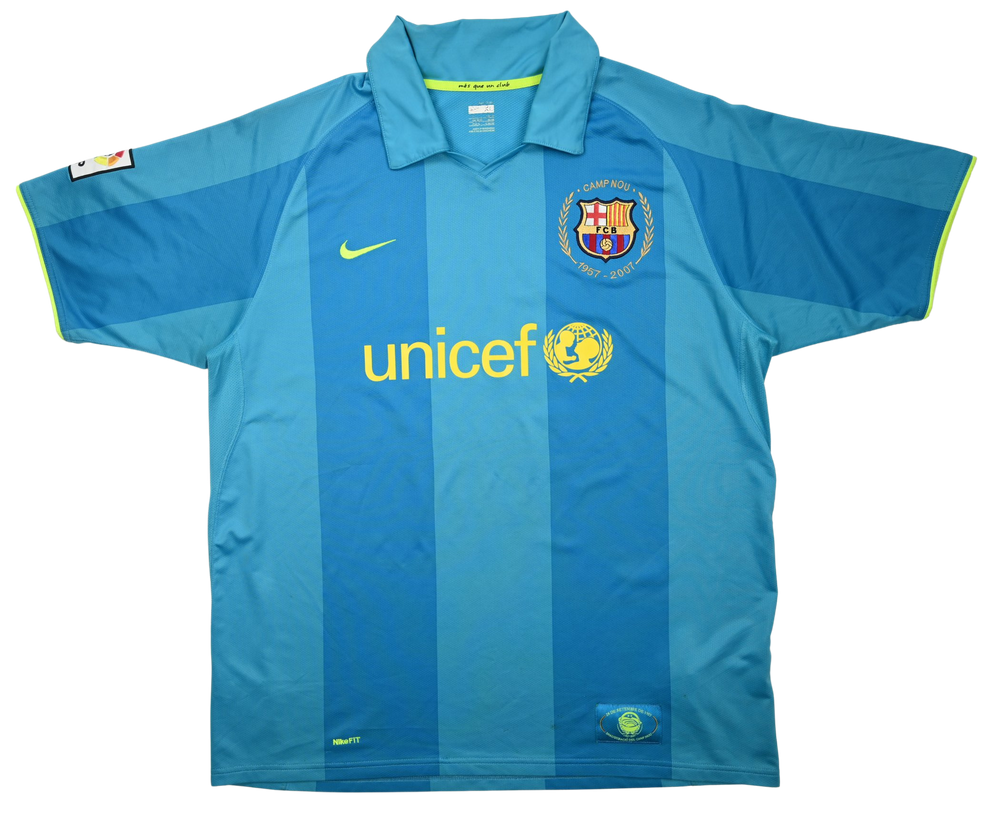 2007-09 FC BARCELONA *HENRY* SHIRT XL