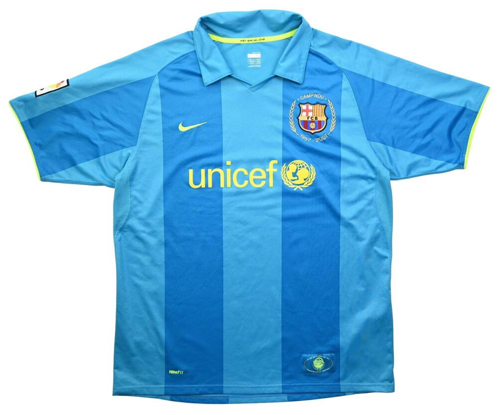 2007-09 FC BARCELONA SHIRT L